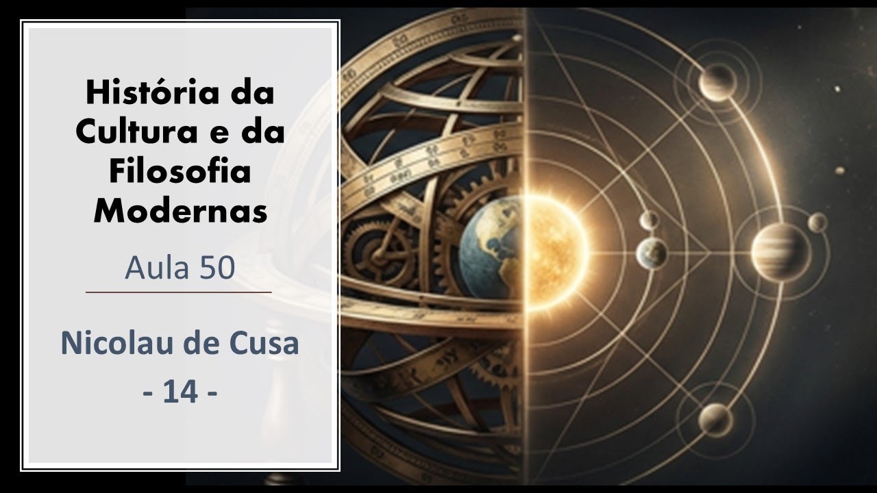 História da Filosofia Moderna - Aula 050 - Nicolau de Cusa 14 - Rubens G Sampaio PhD