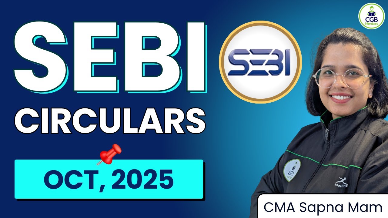 SEBI Circulars October 2025 | SEBI Circulars Complete October Lecture | SEBI Circulars Class | RBI