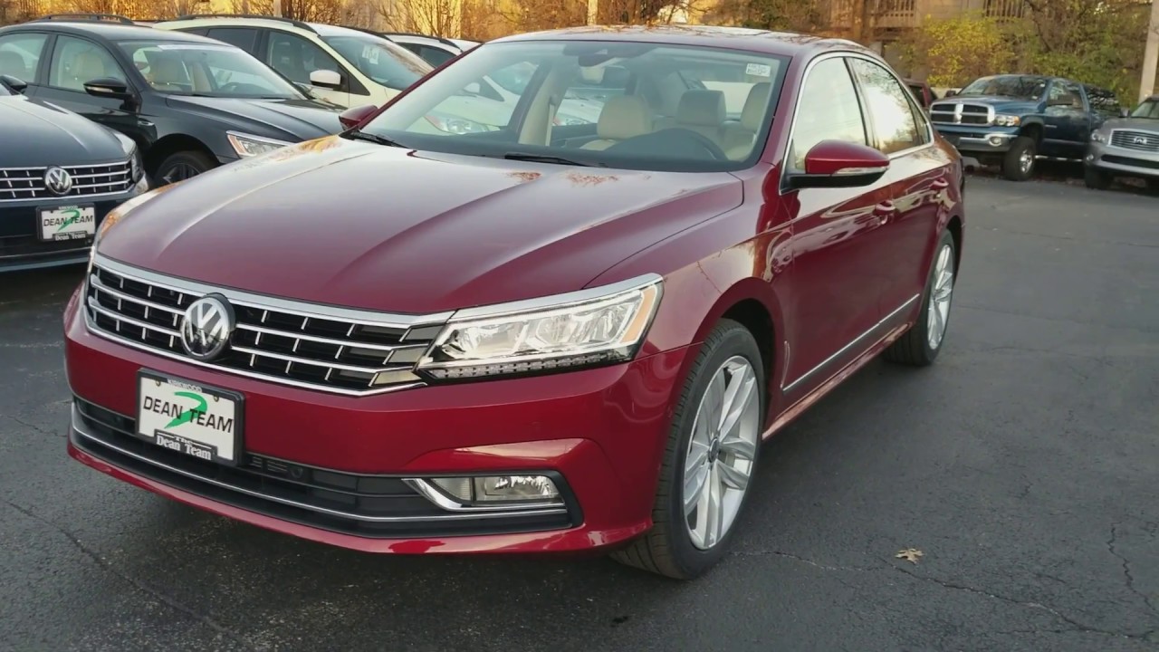 VW Passat 2.0T SEL Premium 2018 года выпуска