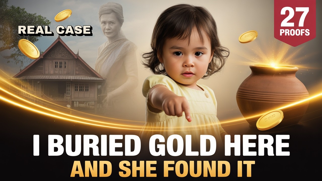 "I BURIED GOLD HERE" - 3-Year-Old Girl Finds Treasure From Her Past Life