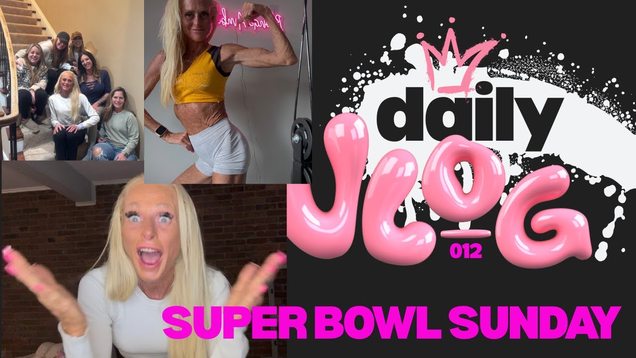 54 YEAR OLD BODYBUILDER..REST DAY/SUPER BOWL SUNDAY