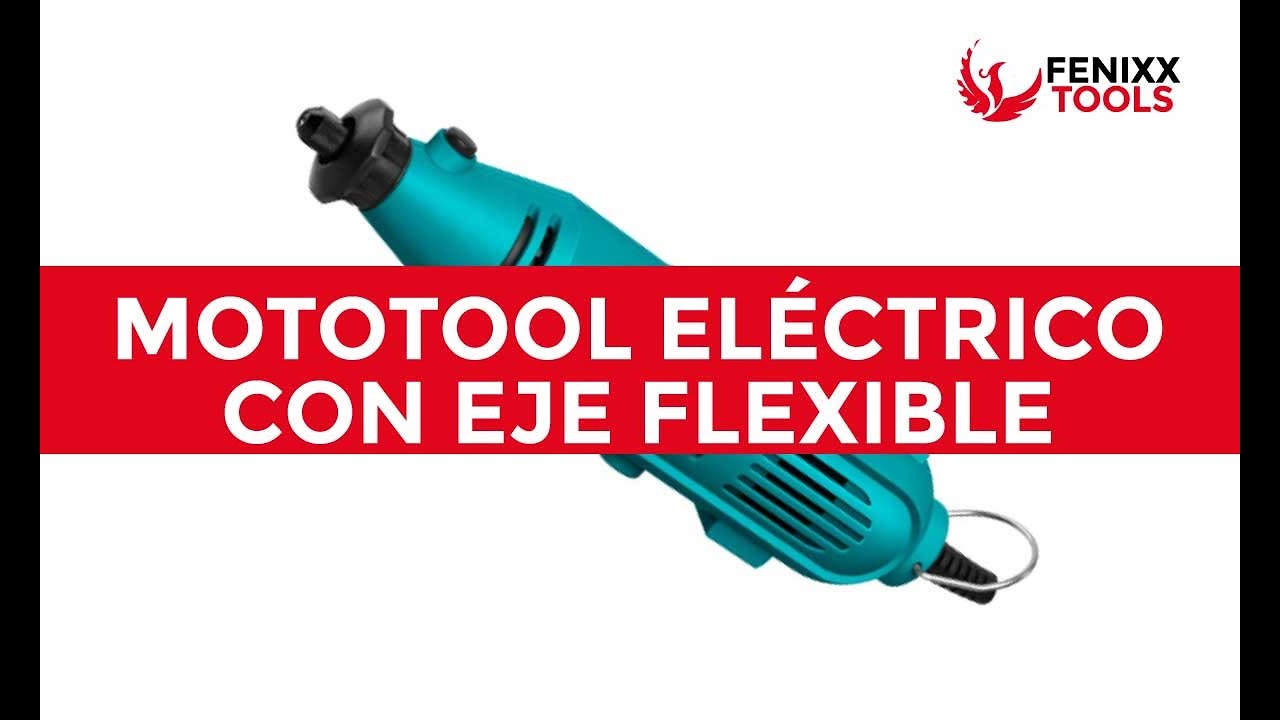 Mototool El&eacute;ctrico con eje Flexible- Fenixx Tools- Marca Total