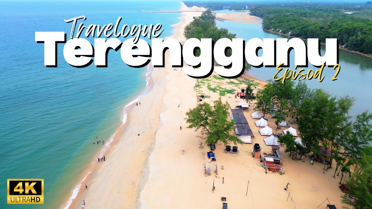 First Time Camping di Antara Laut & Sungai! Travelogue Terengganu Episod 2