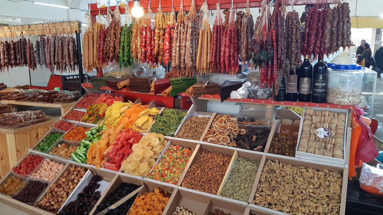 #ГРУЗИЯ#КУТАИСИ/ ЦЕНТРАЛЬНЫЙ РЫНОК КУТАИСИ,ЧТО КУПИЛИ НА 30$