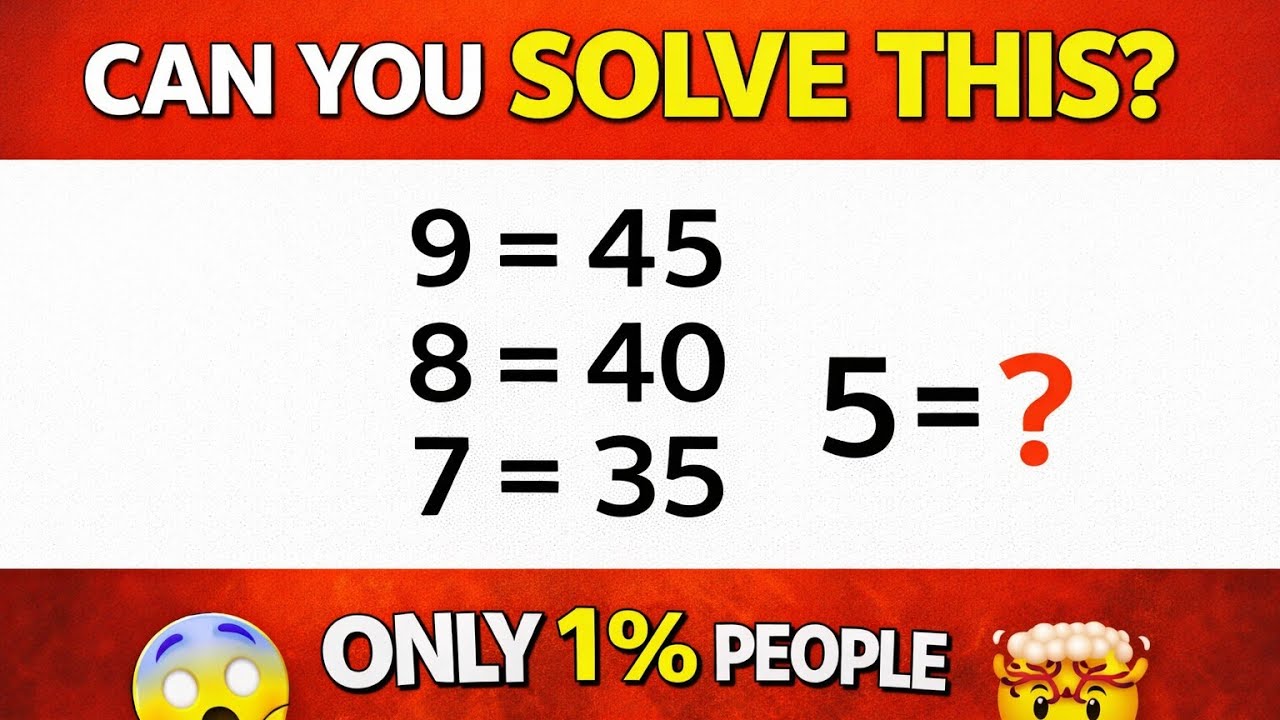 Live Quiz Challenge | Brain Teaser | Math Puzzle#Mathchallenges #Live#mathsquiz #Brainteasersshorts
