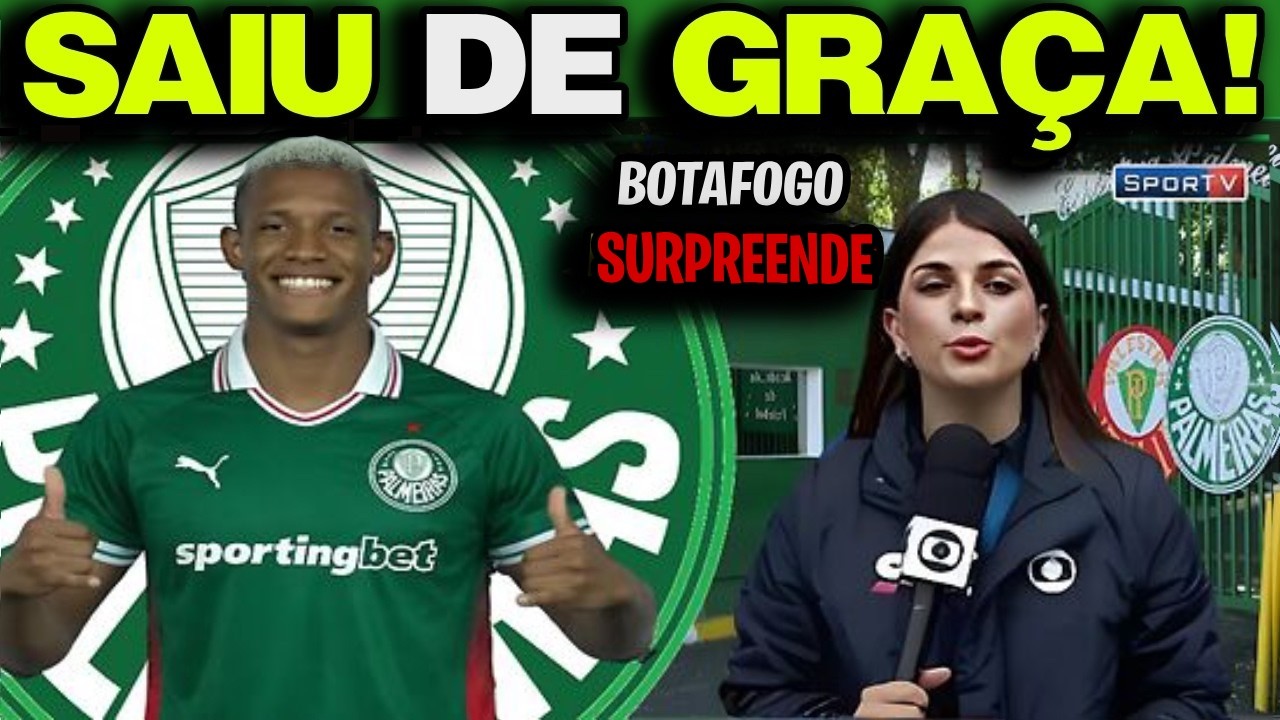É DO VERDÃO! BOTAFOGO RECINDE COM DANILO E SE APRESENTA AO PALMEIRAS! ULTIMAS NOTICIAS DO VERDÃO!