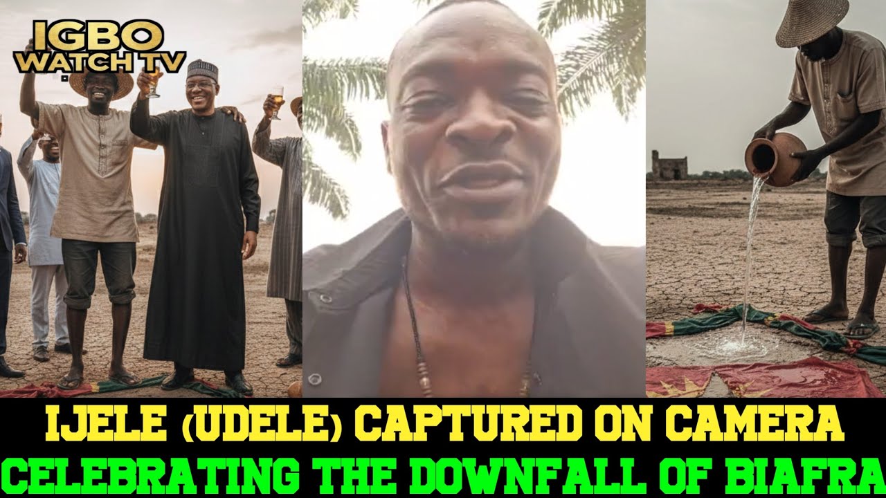 IJELE (UDELE) CAPTURED ON CAMERA CELEBRATING THE DOWNFALL OF BIAFRA IN IMO STATE TODAY
