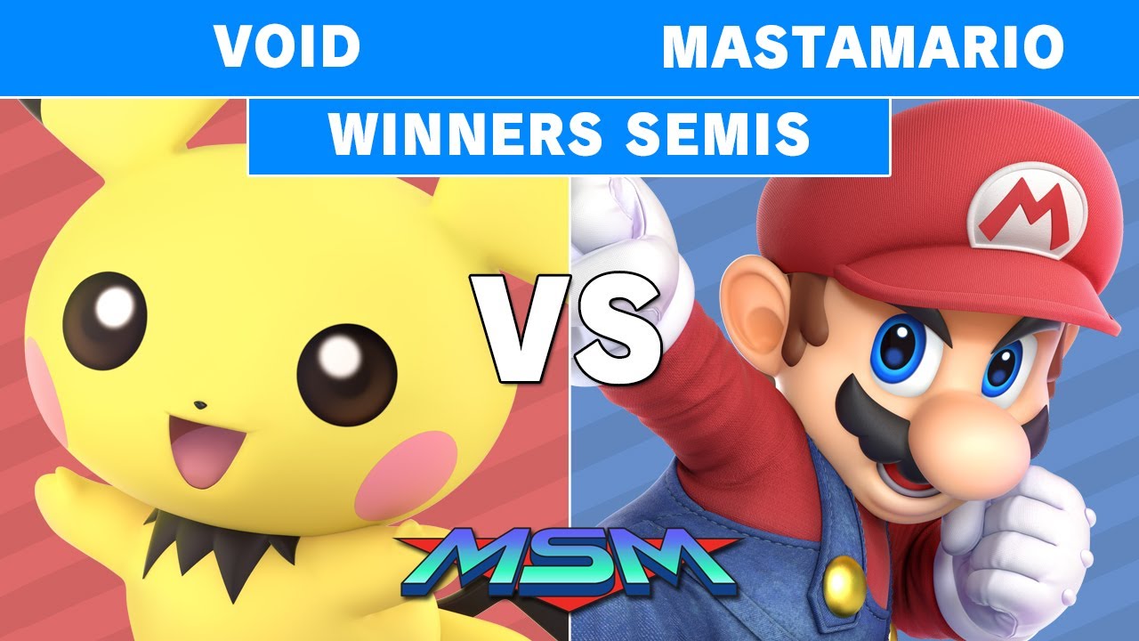 MSM 183 - CLG | VoiD (Pichu) vs Mastamario (Mario) Winners Semis - Smash Ultimate