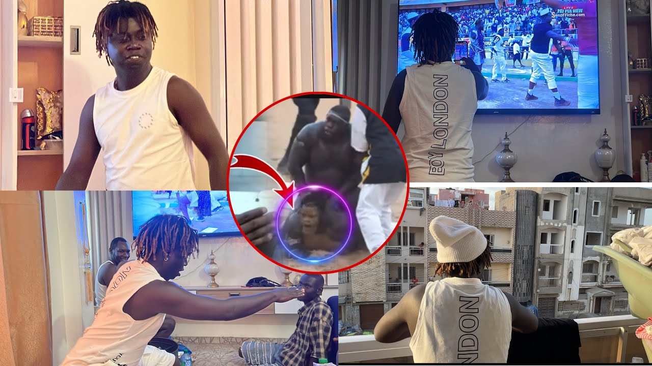 Pawlish Mbaye  pendant et après le Combat Franc Vs Eumeu Séne… Hoo les larmes de Pawlish après le..