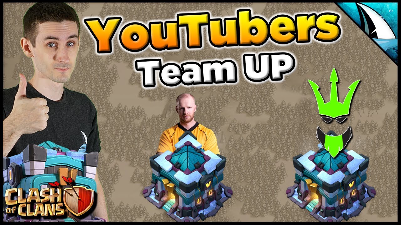 YouTubers vs You in a Epic Town Hall 13 Battle! Who will win? | Clash of Clans