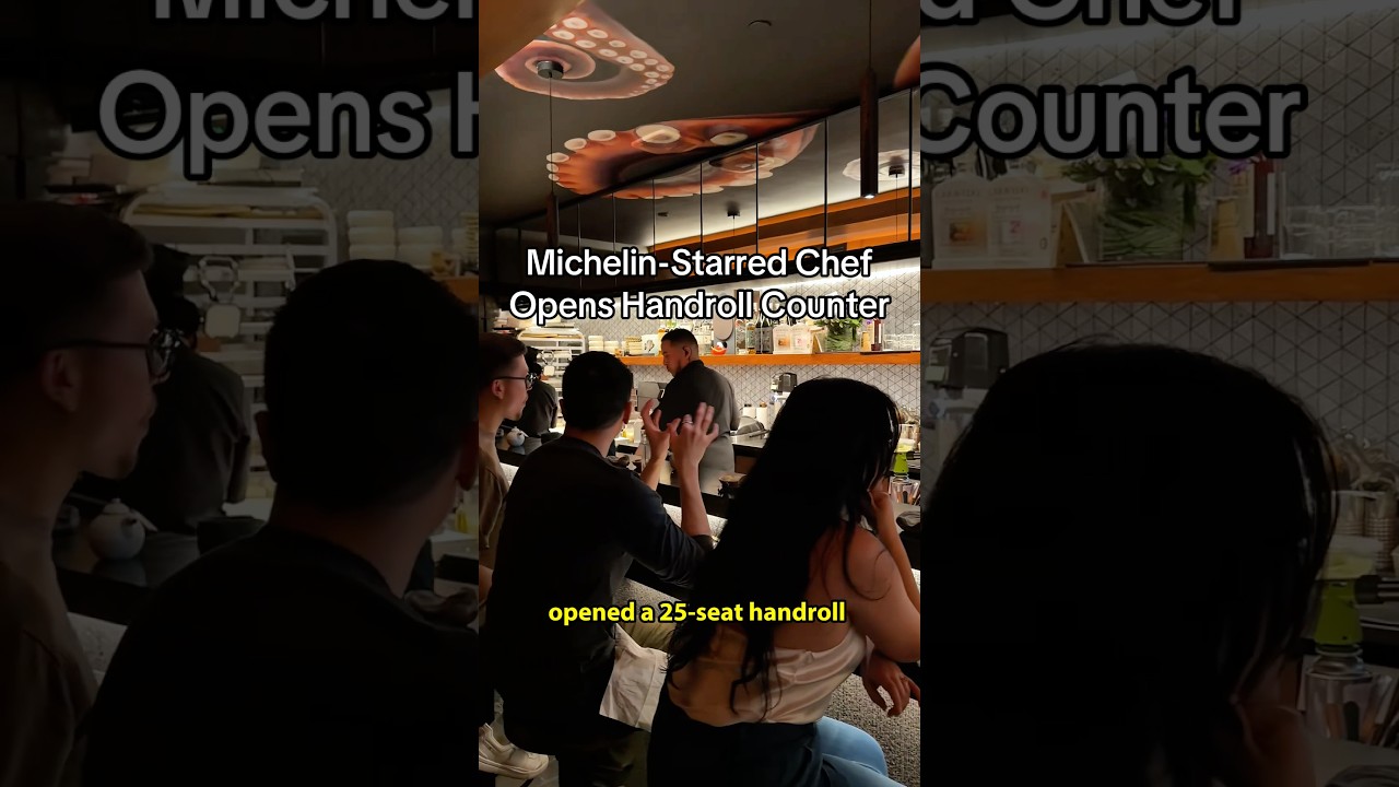 Michelin-starred chef just opened DC's first Nikkei handroll bar in Capitol Hill. #dcspot #dcfoodie