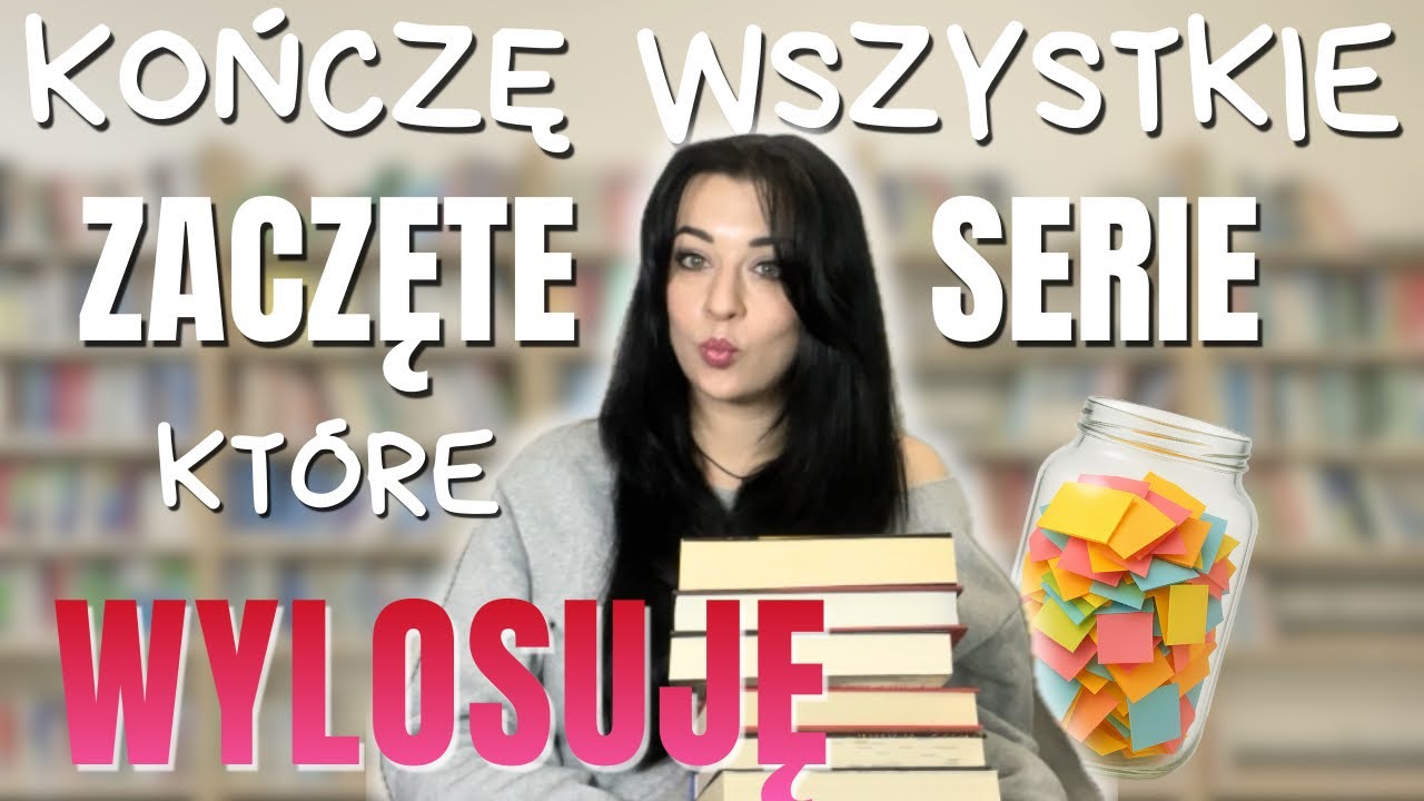 losuję SERIE DO CZYTANIA 🫣 cd. kończenia wszystkich zaczętych serii 📚