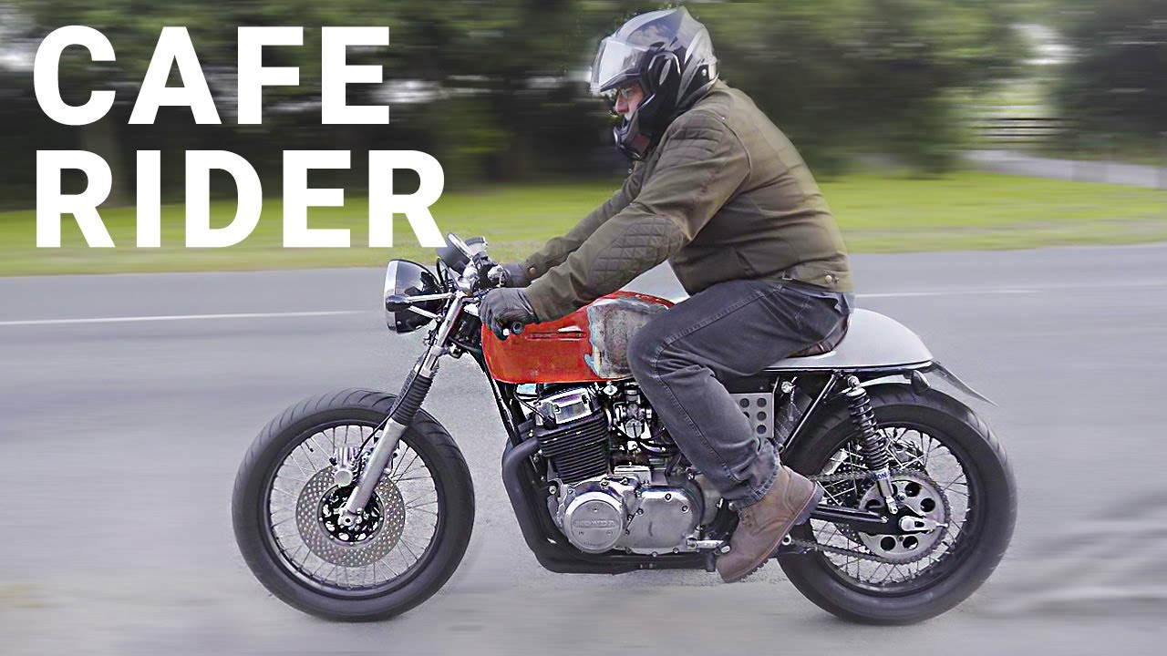 Riding My Honda CB750 Cafe Racer Motorcycle Rebuild Project | Old School Motorcycle Clutch Fix | 35