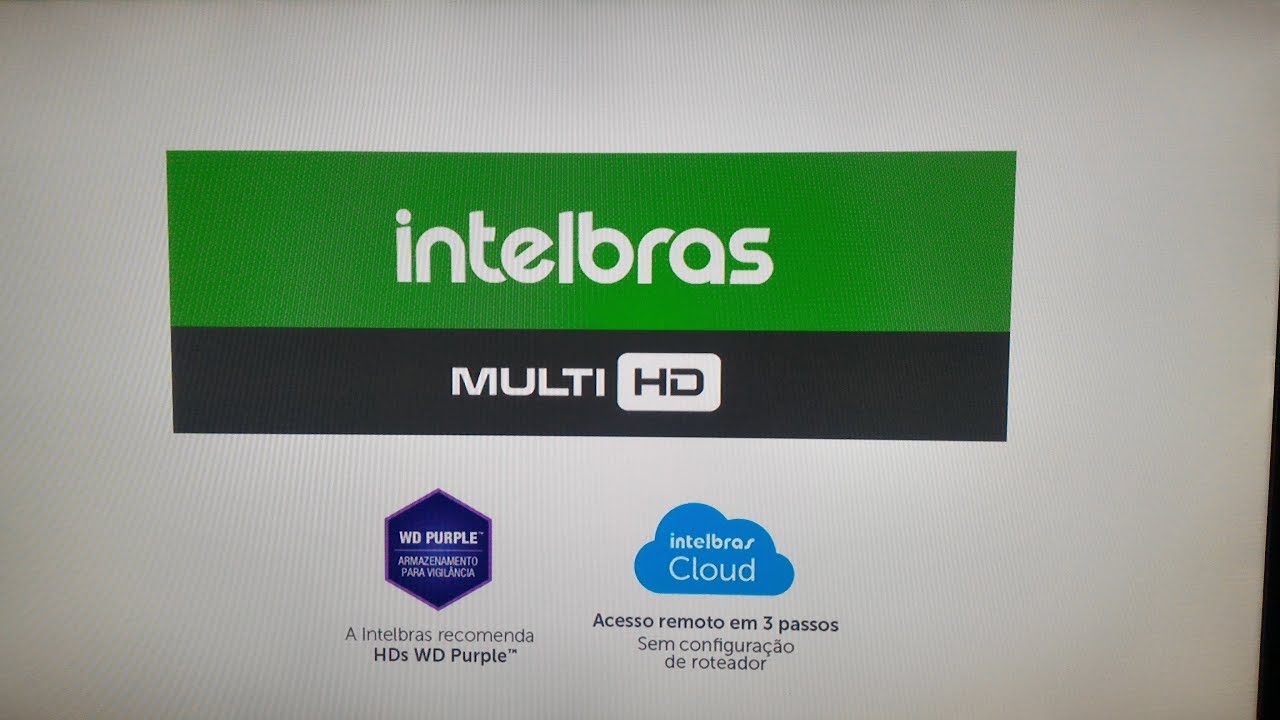 DVR INTELBRAS Acesso NuvemP2P