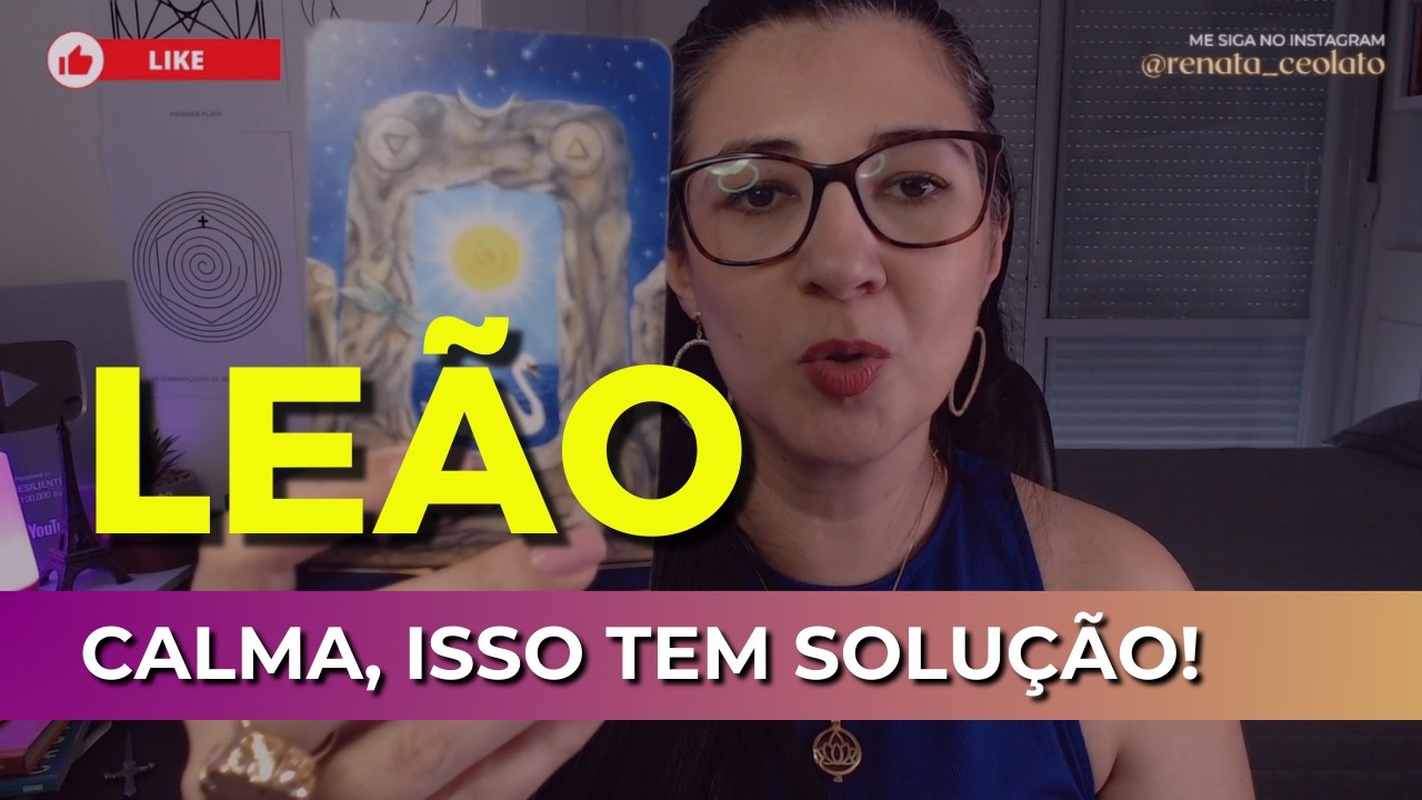 LEÃO ♌ NÃO SEJA PREVISÍVEL 👉 UMA CONVERSA E UM NOVO CAMINHO #tarot #pickacard #signos