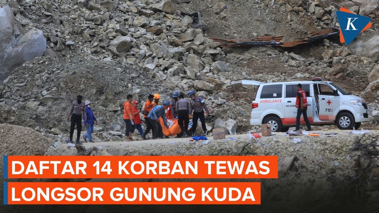 14 Orang Tewas dalam Longsor Gunung Kuda di Cirebon, Berikut Daftarnya!