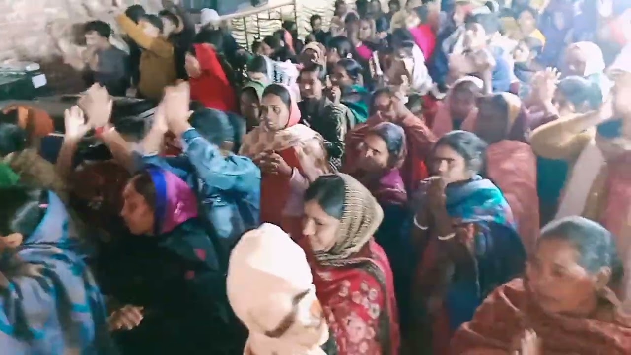 কৃষ্ণ বলে দুটি বাহু তুলে ভজনে ভক্তরা আনন্দে মাতোয়ার উৎসব অঙ্গন চাঁচড়া হালদারপাড়া কালিগঞ্জ #dance