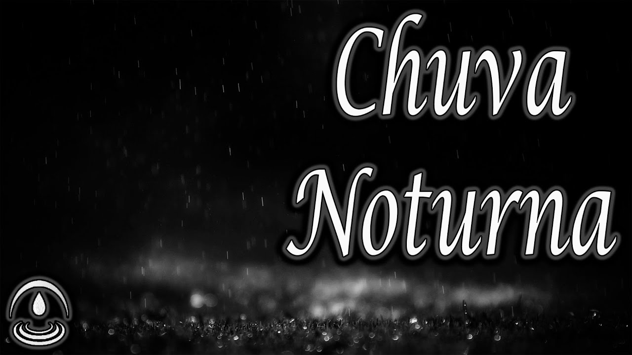 CHUVA NOTURNA⚡Barulho de CHUVA com TROV&Otilde;ES &agrave; NOITE para Dormir Bem 💤