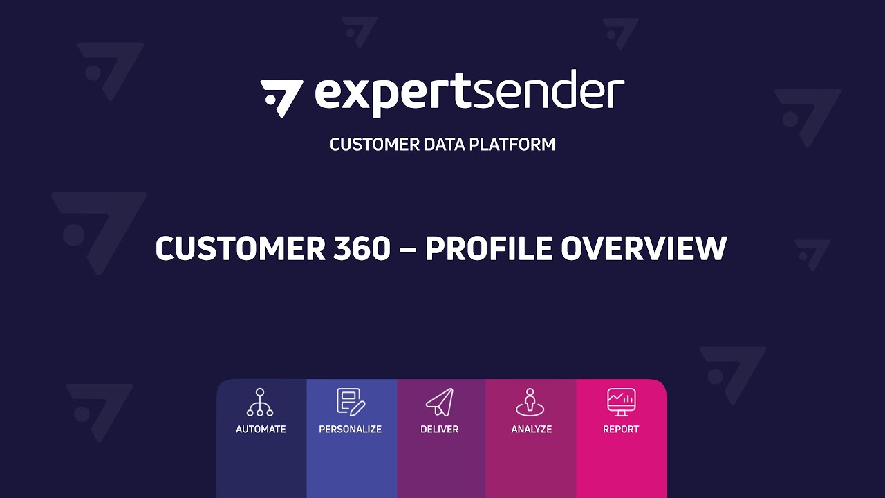 Customer360 - profile overview
