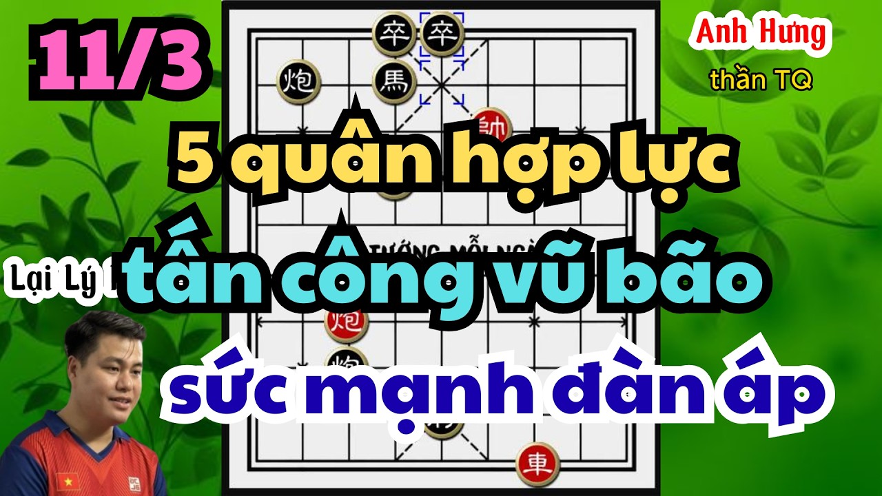 5 quân hợp lực tấn công vũ bão sức mạnh đàn áp cực căng Lý Huynh