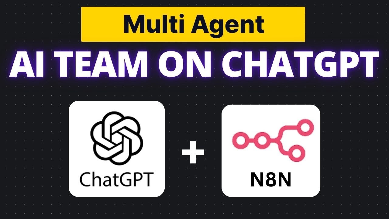 I Built a MULTI-AGENT AI Team with ChatGPT and N8N in 2025