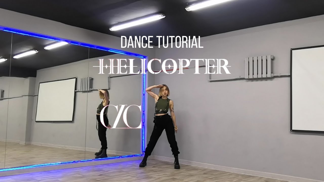 CLC (씨엘씨) - HELICOPTER | Dance Tutorial | mirrored