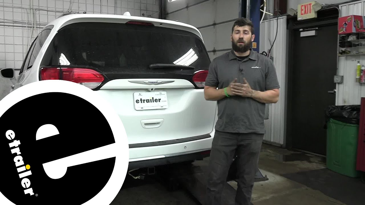 etrailer | Installation: Curt Trailer Hitch Receiver on a 2018 Chrysler Pacifica