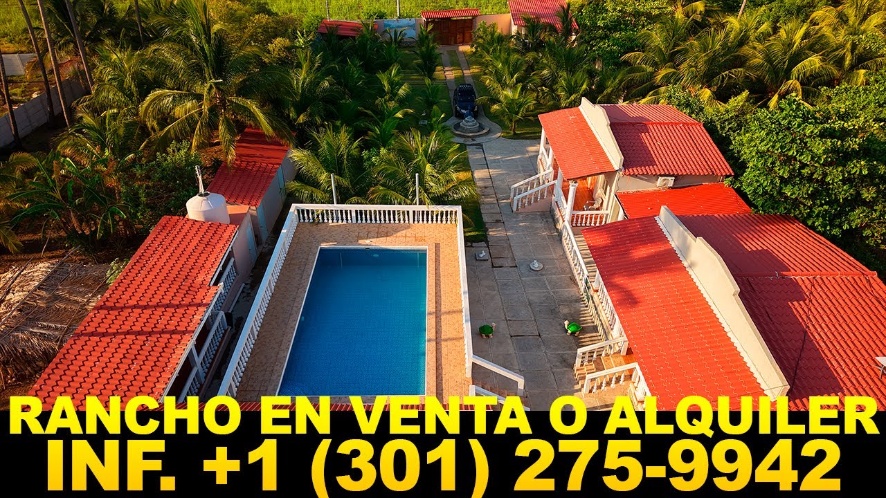 🛑ENVIVO | RANCHO EN VENTA O ALQUILER | EL SALVADOR UN PARAISO 😍 BARRA SALADA SONSONATE.