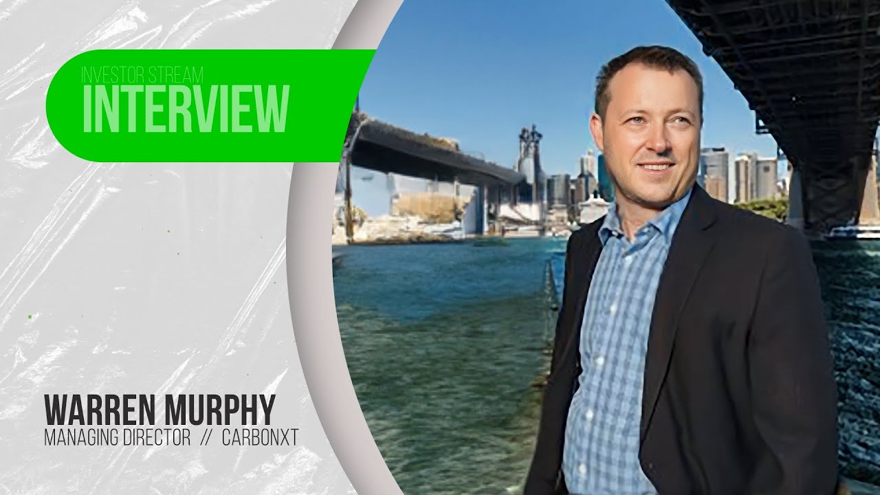 Investor Stream chats with Carbonxt (ASX:CG1) Managing Director Warren Murphy (May 31, 2021)