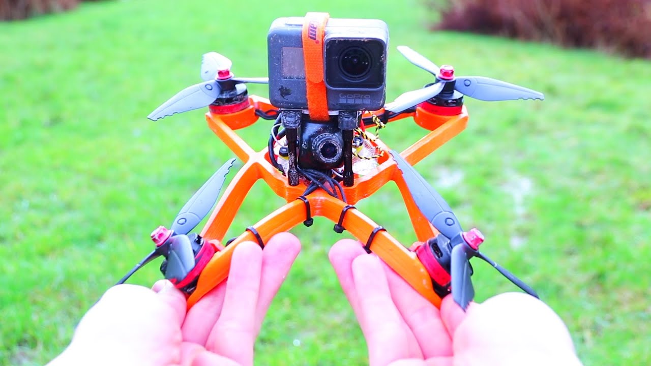 A Flexible 3D Printed Drone That Can't Break