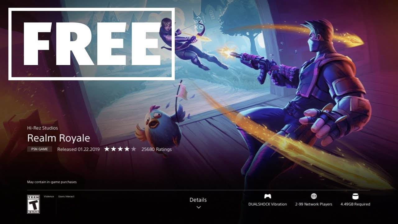 How to get Realm Royale for FREE on PS4 | PlayStation | Free Game
