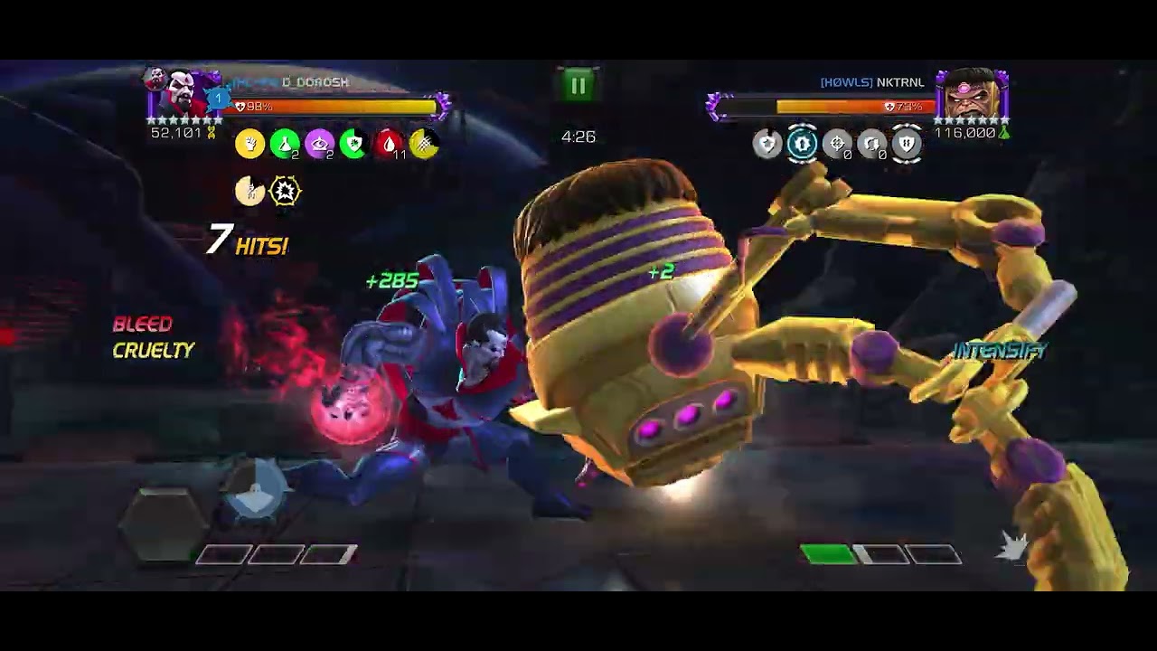 AW, season 64, Node 26, Sinister vs M.O.D.O.K.