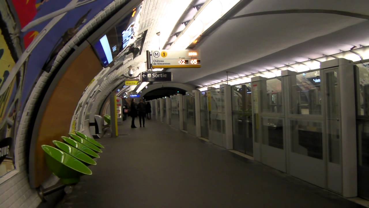 Paris-Metro Ligne 1-L'integrale (La Defense-Chateau De Vincennes)