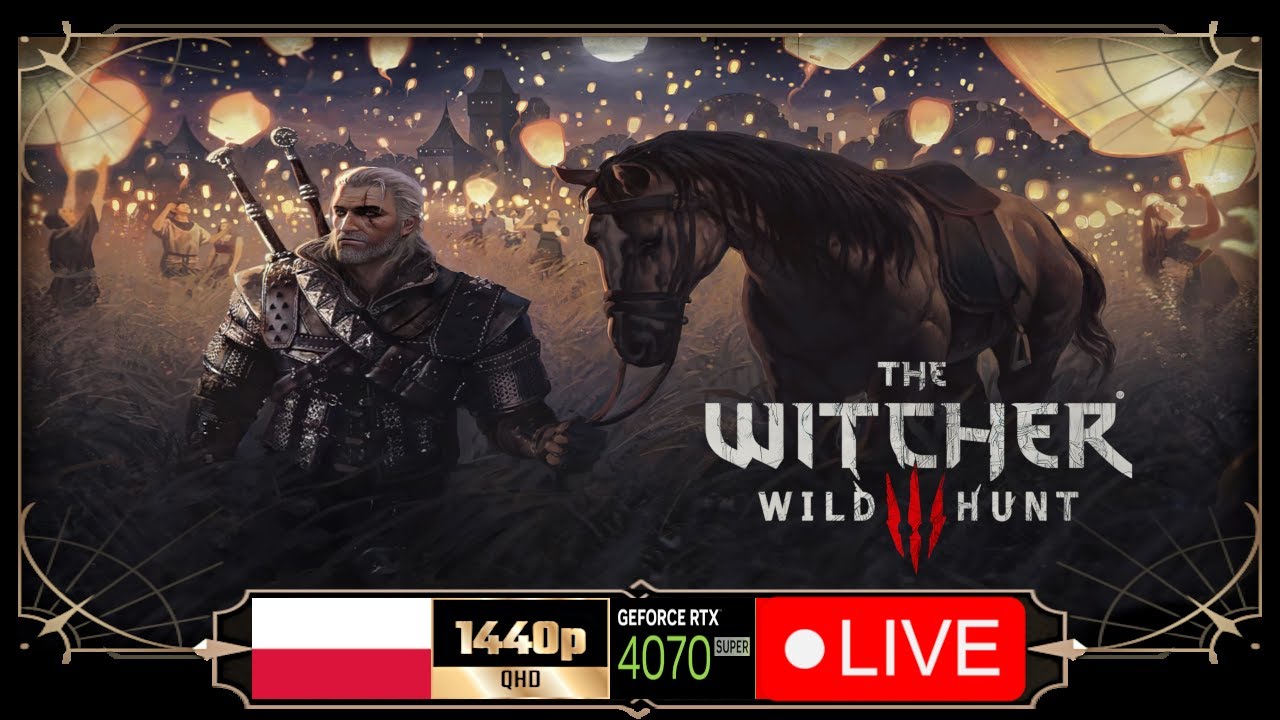 (STREAM PL) Wiedźmin 3 - 40 - SERCA Z KAMIENIA - Zlecenie na Ropuchę