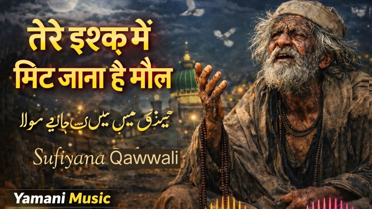 तेरे इश्क़ में | Tere Ishq Mein Mit Jana Hai Maula | Heart Touching Sufi Qawwali | Yamani Music