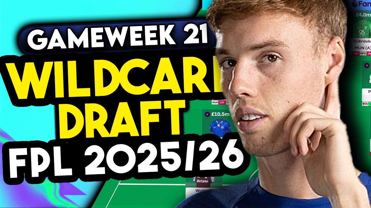 Вайлдкард в 21 туре Fantasy Premier League | Лучшая команда с вайлдкардом на 21 тур | Советы по F...