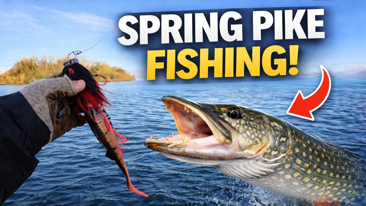 Spring Pike Fishing on wild Irish lough