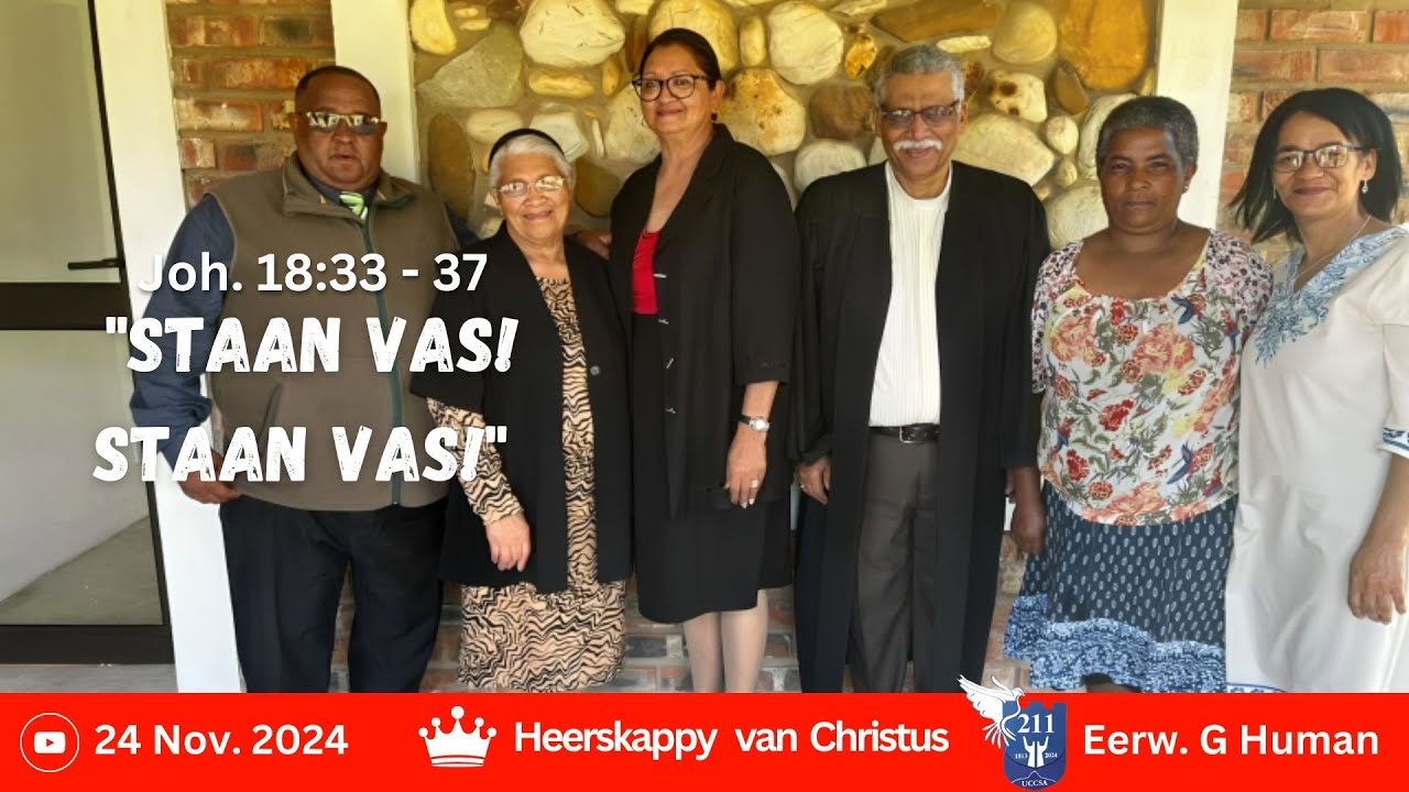 Heerskappy van Christus Sondag| 