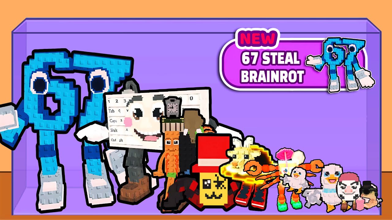 Merge Fellas Anomaly Steal 67 Brainrot - New Chaos Updates Boss + Boss = ⁉️