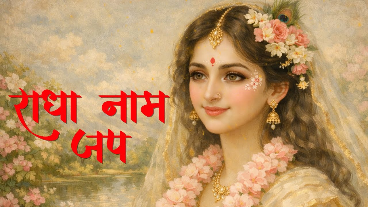राधा नाम जप | हृदय को शुद्ध करने वाला अत्यंत मधुर और शांत भक्ति जाप