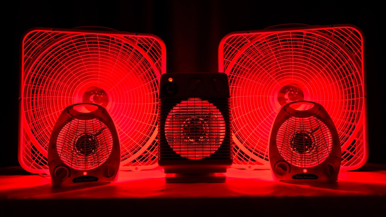Sleep in Minutes 😴 Heater Sounds & Deep Box Fan Sounds