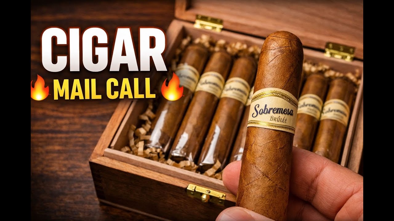 Cigar Mail Call Unboxing What A Deal🔥 Dunbarton Sobremesa Brûlée #cigarlife #cigarunboxing #cigars