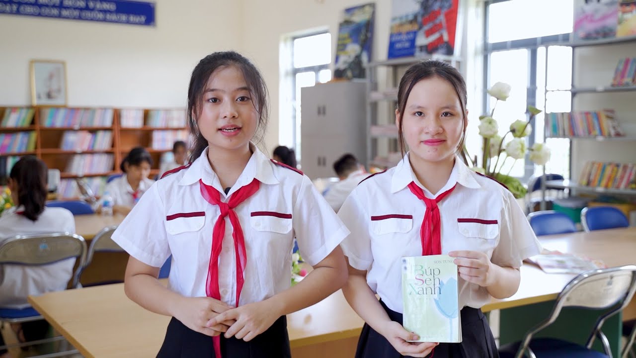 Cuốn sách: Búp Sen Xanh - Trường THCS Nguyễn Trực TT Kim Bài - Cuộc thi giới thiệu sách hè 2021