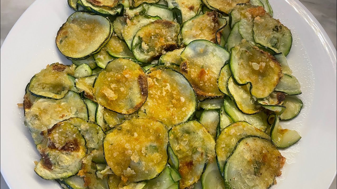 Abobrinha gratinada na AirFryer 🤩| AlesMenu