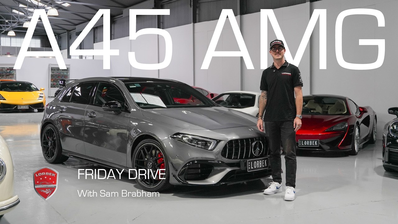Лучший «карманный болид»? AMG A45 — тест-драйв в пятницу с Сэмом Брэбхэмом.
