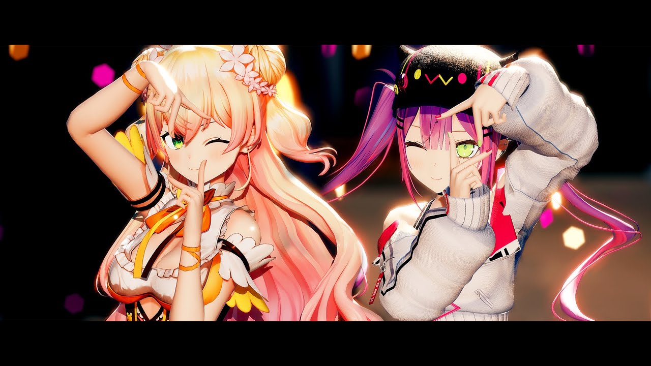 [Hololive mmd] 爽快奪回Sunlight - 常闇トワ X 桃鈴ねね 【4K 60fps】