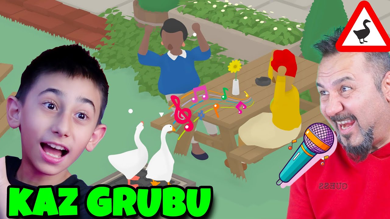 EGEMEN KAAN ile KAZ KONSERİ VERDİK! | Sesegel Çocuk Untitled Geese Game oynuyoruz