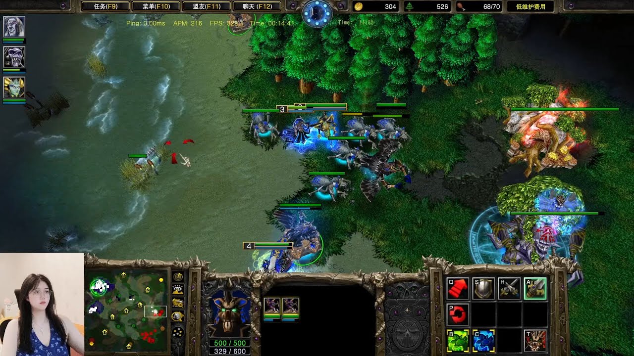Xiaoshi (UD) VS Jolin (NE)【Warcraft III】
