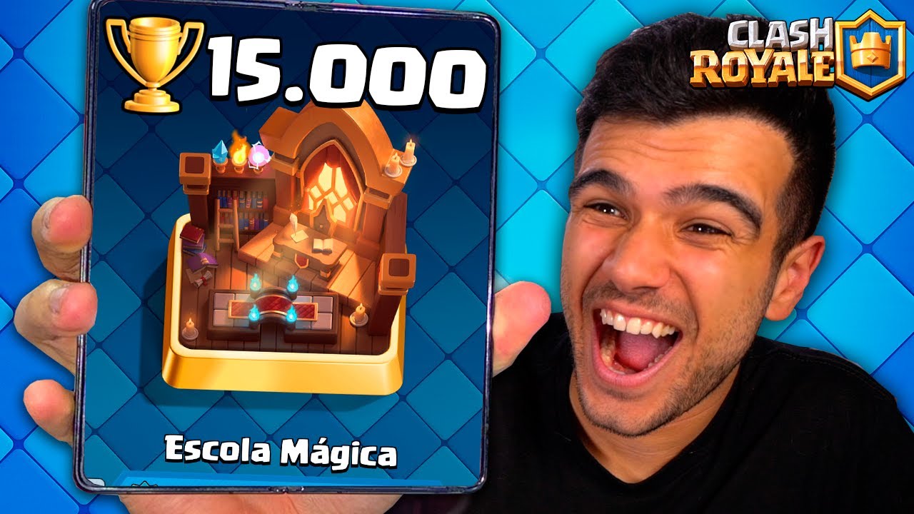 FINALMENTE!! Cheguei na ÚLTIMA ARENA do Clash Royale (15 mil troféus)