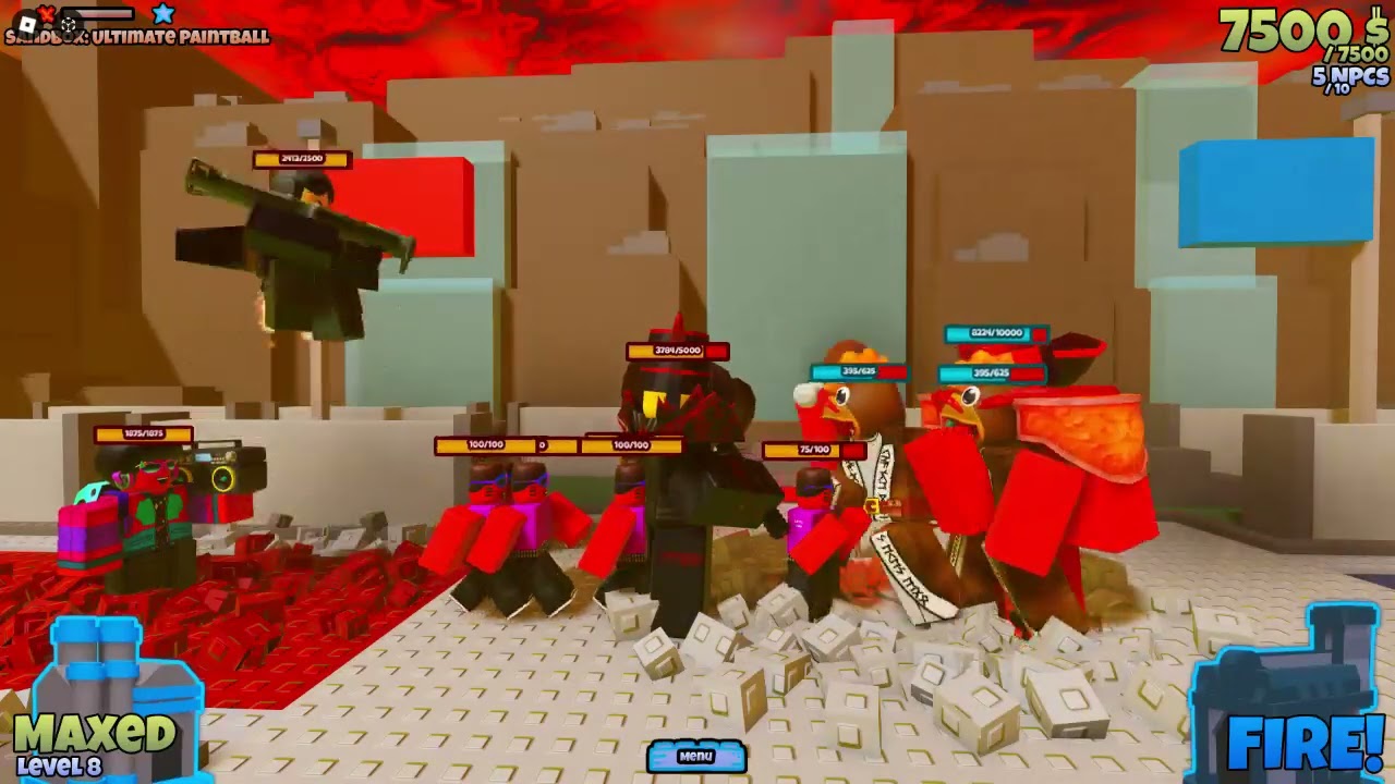 The Battle Bricks 4v4